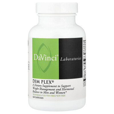 DaVinci Laboratories, DIM Plex®, 120 cápsulas