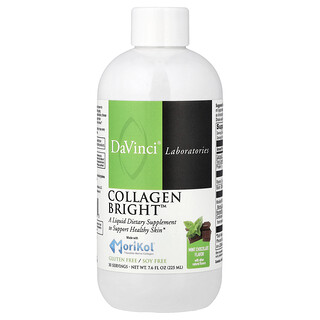 DaVinci Laboratories, Collagen Bright™, Mint Chocolate, 7.6 fl oz (225 ml)