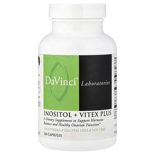 Davinci Laboratories Inositol + Vitex Plus , 120 Capsules