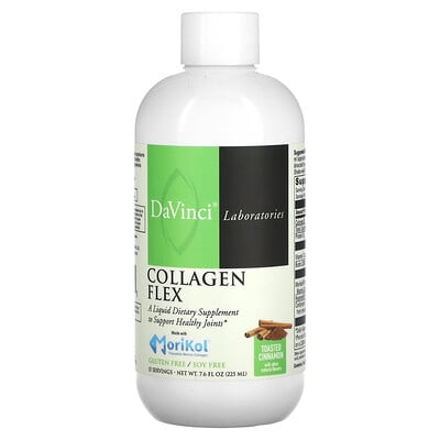 Photos - Vitamins & Minerals DaVinci Laboratories, Collagen Flex, Toasted Cinnamon, 7.6 fl oz  DVI-01833(225 ml)