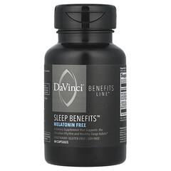 Sleep Benefits™, без мелатоніну, 60 капсул