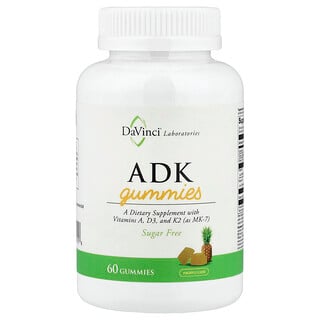 DaVinci Laboratories, ADK Gummies, Ananas, 60 Gummies