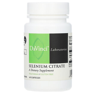 DaVinci Laboratories, Citrat de seleniu, 60 capsule