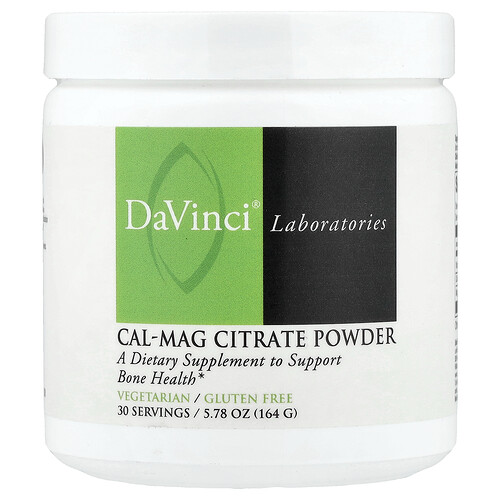 Davinci Laboratories Cal-Mag Citrate Powder, 5.78 oz (164 g)