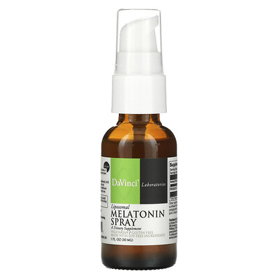 

DaVinci Laboratories of Vermont Liposomal Melatonin Spray 1 fl oz (30 ml)