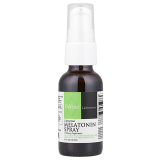 DaVinci Laboratories, Mélatonine liposomale en spray, 30 ml