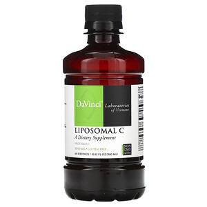 Отзывы о ДаВинчи Лэбораторис оф Вермонт, Liposomal C, 10.15 oz (300 ml)