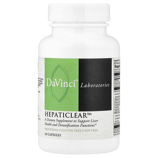 DaVinci Laboratories, Hepaticlear™, 60 Capsules
