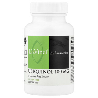 DaVinci Laboratories, Ubiquinol, 100 mg, 30 Softgels