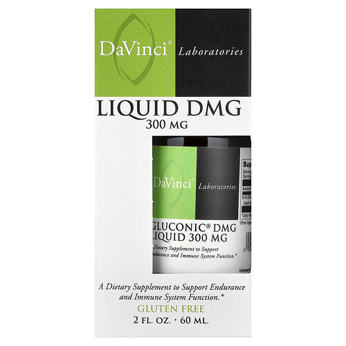 DaVinci Laboratories, Gluconic DMG Liquid, 300 mg, 60 ml (2 fl. oz.)