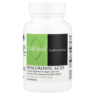 DaVinci Laboratories, Хиалуронова киселина, 60 капсули (40 mg на капсула)