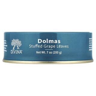 Divina, Ντολμάδες, γεμιστά φύλλα σταφυλιού, 7 oz (200 g)
