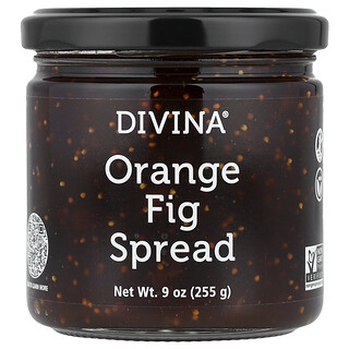 Divina, Orange Fig Spread, 9 oz (255 g)
