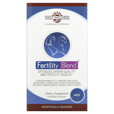 

Daily Wellness Company Fertility Blend Men 60 Veggie Capsules