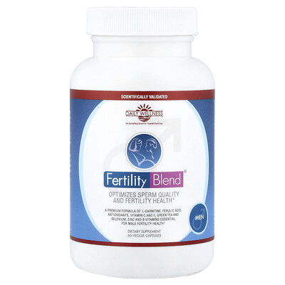 Daily Wellness Company, Fertility Blend®, Para hombres, 60 cápsulas vegetales