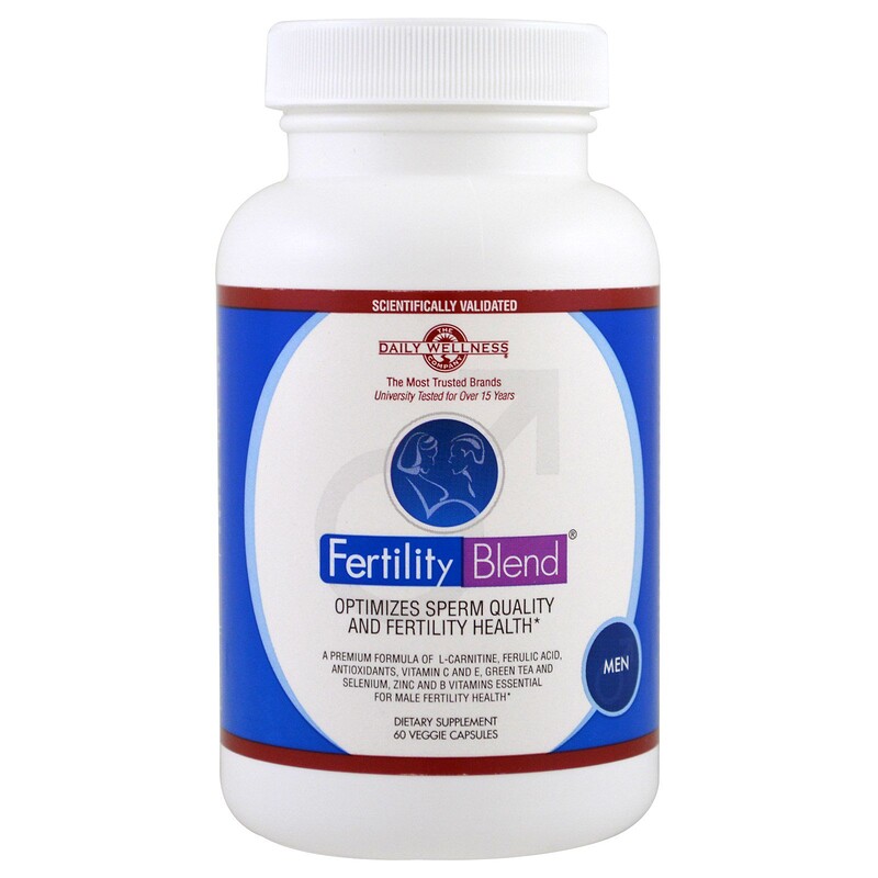 Daily Wellness Company Fertility Blend Men 60 Veggie Capsules Iherb