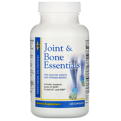 Dr. Whitaker Joint & Bone Essentials, 120 Capsules