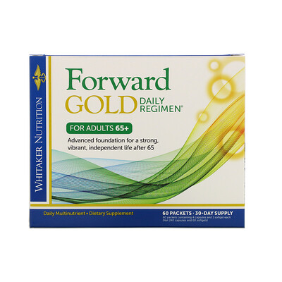 Dr. Whitaker Forward Gold Daily Regimen, For Adults 65+, 60 Packets