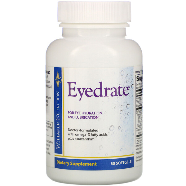 Eyedrate, 60 мягких таблеток