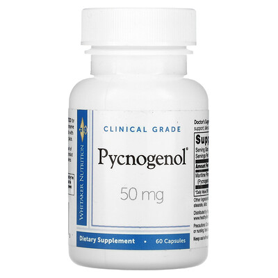 

Whitaker Nutrition Clinical Grade Pycnogenol 50 mg 60 Capsules