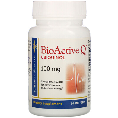 Dr. Whitaker BioActive Q Ubiquinol, 100 mg, 60 Softgels