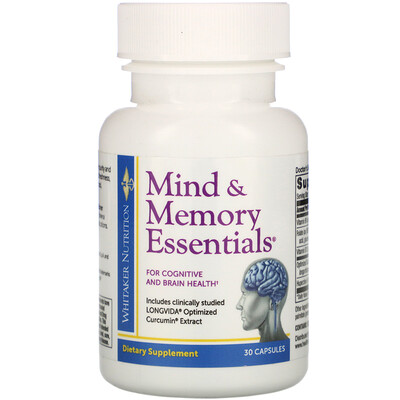 Dr. Whitaker Mind & Memory Essentials, 30 Capsules