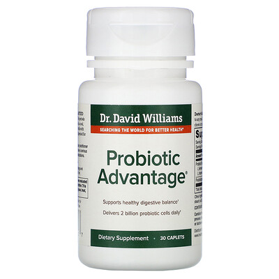 Dr. Williams Probiotic Advantage, 30 Caplets