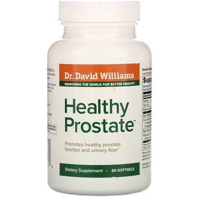 Dr. Williams Healthy Prostate, 60 Softgels