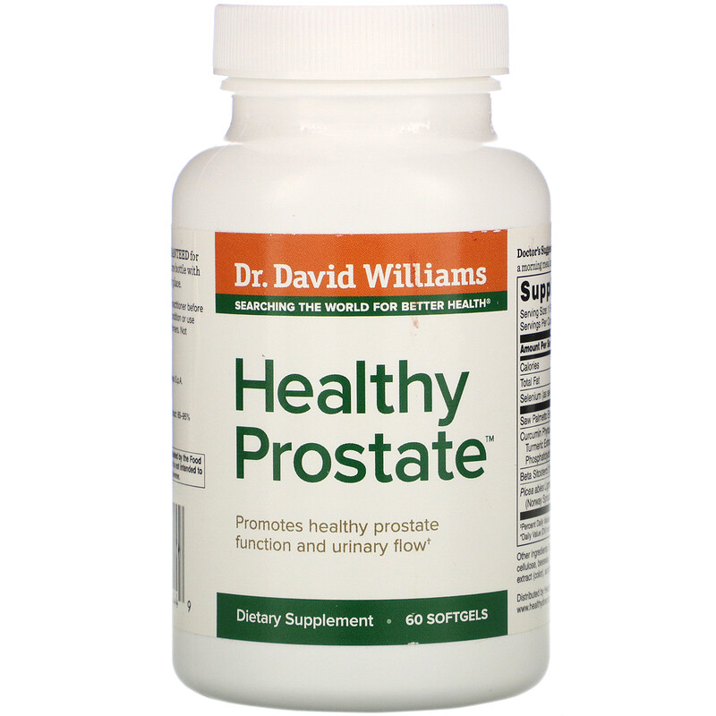 Dr. Williams, Prostata e Shëndetshme, 60 Softgels