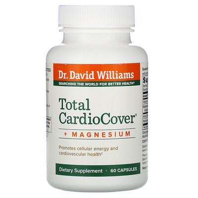 

Dr. Williams Total Cardio Cover + Magnesium, 60 Capsules