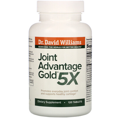 Dr. Williams Joint Advantage Gold 5X, 120 Tablets