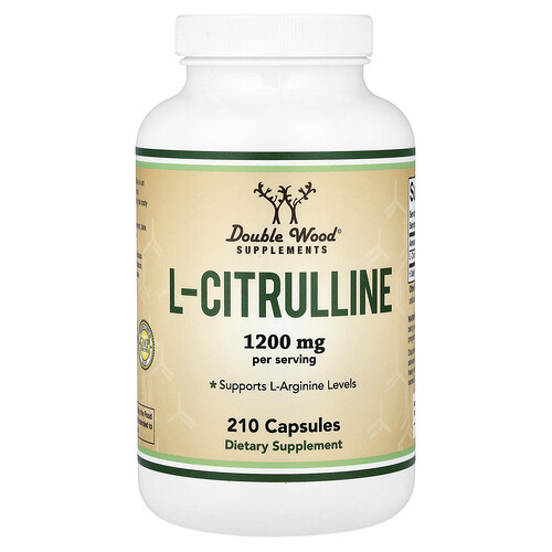 Double Wood Supplements L-シトルリン 600mg カプセル210粒