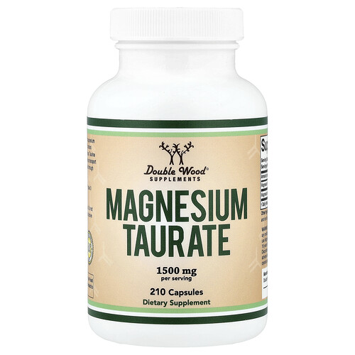 Double Wood Supplements マグネシウム タウリン 210粒（1粒500mg）
