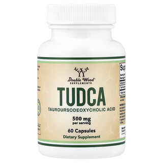 دابل وود سابليمنتس‏, Tudca ، 60 كبسولة (250 ملجم لكل كبسولة)