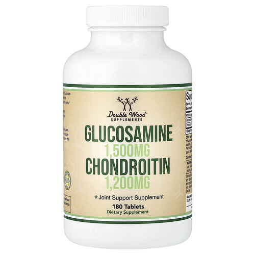 Double Wood Supplements, Glucosamine Chondroitin, 180 Tablets