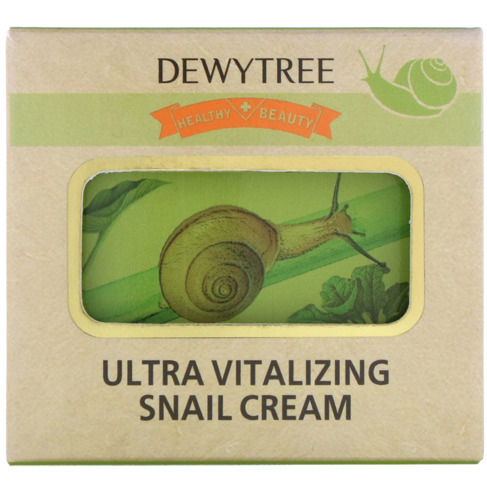 Dewytree, Ultra Vitalizing Snail Cream, 80 ml - iHerb