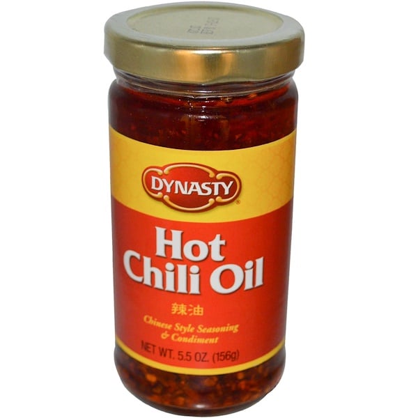 Dynasty, Hot Chili Oil, 5.5 oz (156 g) (Discontinued Item) 