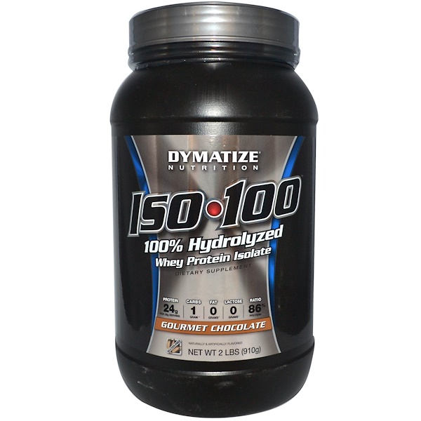 Dymatize Nutrition, ISO•100, 100 Hydrolyzed Whey Protein Isolate