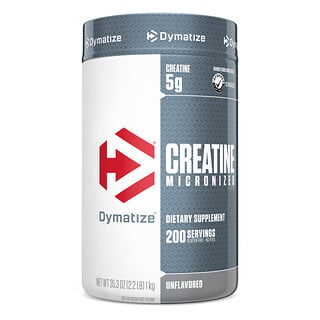 Dymatize Nutrition, микронизированный креатин, без ароматизаторов, 1 кг (35,3 унции)