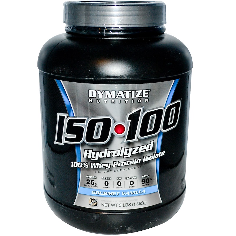 Dymatize Nutrition, Iso•100, 100% Whey Protein Isolate, Gourmet Vanilla