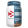 Dymatize Nutrition, ISO100 hidrolizado, 100 % aislado de proteína de suero de leche, Caramelo de brownie, 725 g (1,6 lb)