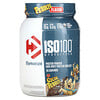 Dymatize, ISO100® Hidrolisado, 100% de Isolado de Proteína Whey, Pedras de Cacau, 650 g (1,43 lb)