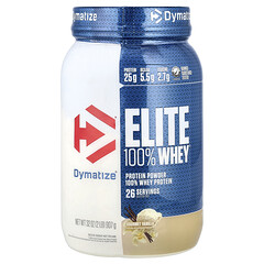 Elite 100% Whey® протеїновий порошок, ваніль для гурманів, 907 г