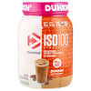 Dymatize, ISO100 Hidrolisado, 100% Isolado de Proteína Whey, Dunkin 'Cappuccino, 610 g (1,3 lb)