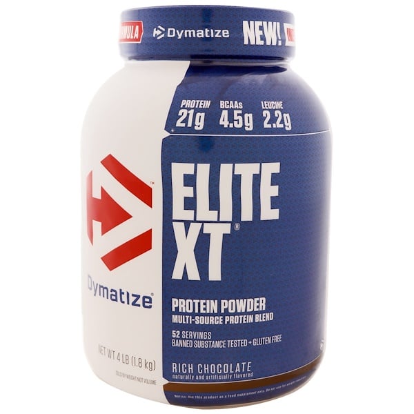 Dymatize Nutrition, Elite XT, Proteinpuder, Reiche Schokolade, 1,8 kg