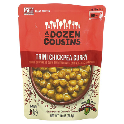 

A Dozen Cousins Trini Chickpea Curry Mild 10 oz (283 g)