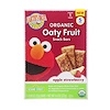 Earth's Best, Sesame Street, Organic Oaty Fruit Snack Bars, Apple Strawberry, 5 Bars, 0.88 oz (25 g) Each