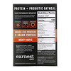 Earnest Eats, Protein & Probiotic Instant Oatmeal, Mighty Maple, 6 Packets, 8.47 oz (240 g)