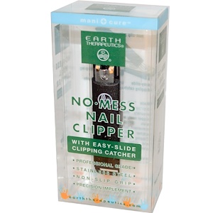 Ёрт Терапьютикалс, No·Mess Nail Clipper, with Easy-Slide Clipping Catcher, 1 Clipper отзывы покупателей