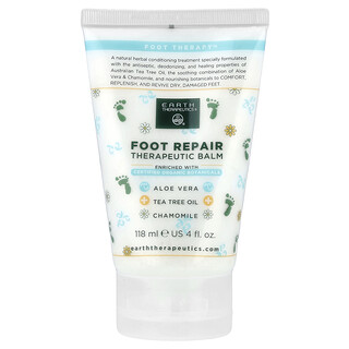 Earth Therapeutics, Foot Repair, лечебный бальзам, 118 мл (4 жидк. унц.)
